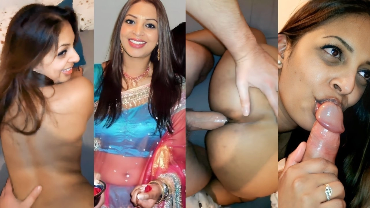Horny Desi Wife Threesome Sex After Marriage